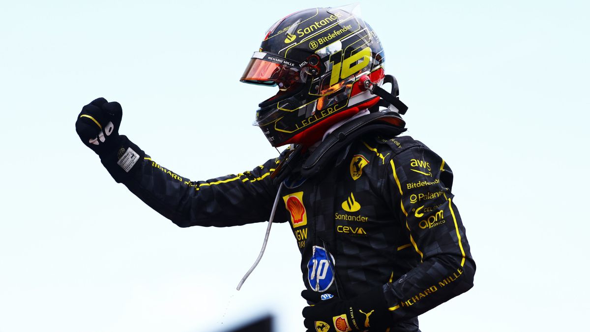 Charles Leclerc desata la fiesta en Ferrari tras una victoria espectacular en el GP de Monza