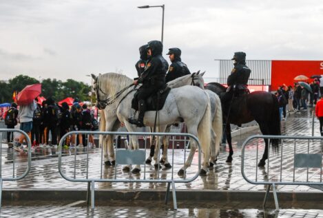 Una tormenta en Madrid deja árboles caídos en la vía pública e inundaciones en el Metro