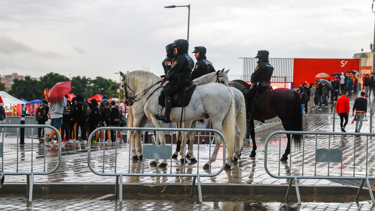 Una tormenta en Madrid deja árboles caídos en la vía pública e inundaciones en el Metro