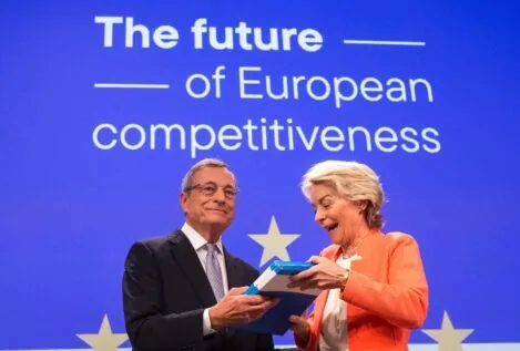 Draghi pide a la UE invertir 800.000 millones al año para hacer frente a EEUU y a China