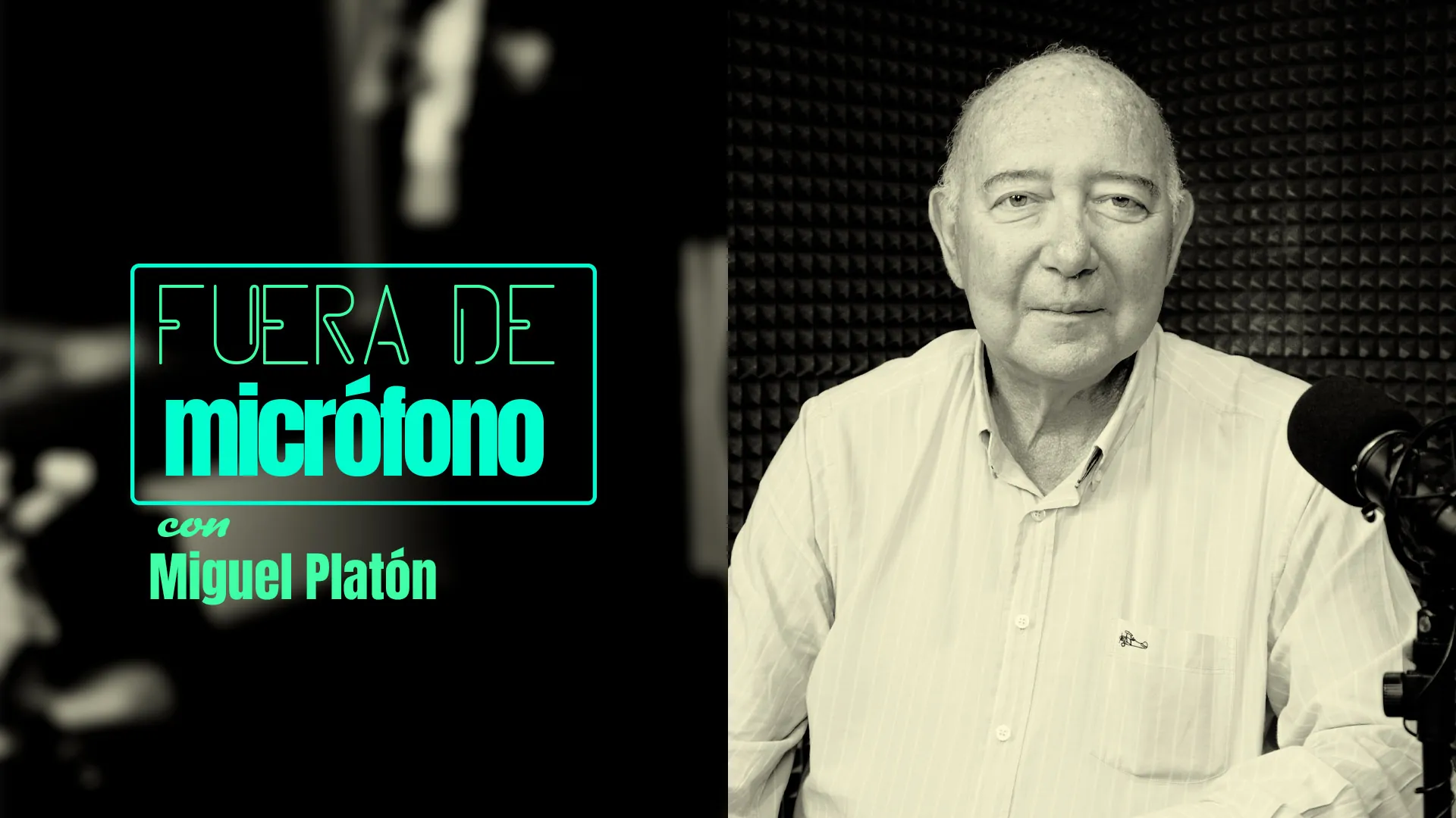 Fuera de micrófono con Miguel Platón