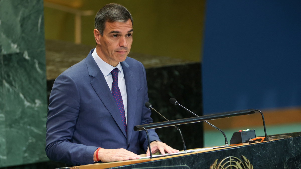 Pedro Sánchez defiende en la ONU un impuesto global a las grandes fortunas