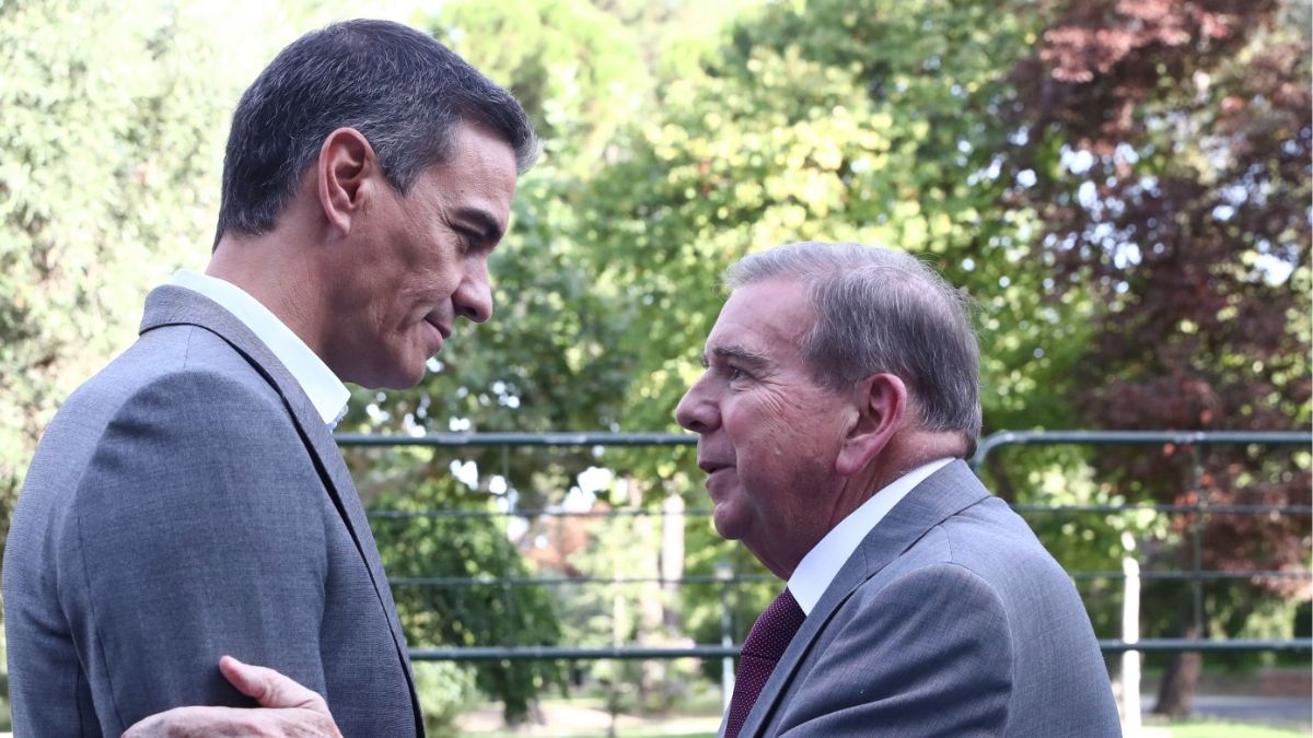 Sánchez recibe a Edmundo González tras pedir el Congreso que reconozca su victoria