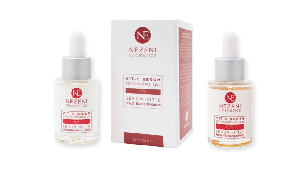 Sérums con arbutina y Vitamina C de Nezeni Cosmetics. (PVP: 34.90€)