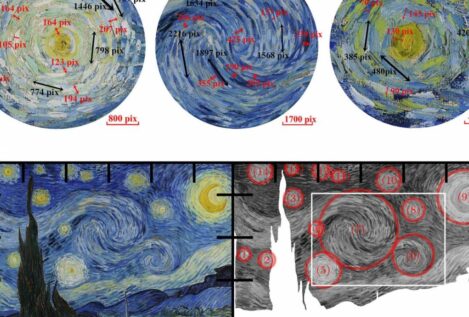 Un estudio revela la física tras las pinceladas de 'La noche estrellada' de Van Gogh