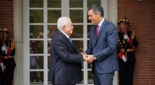 El rey Felipe VI y Sánchez recibirán el miércoles al presidente palestino Mahmoud Abbas