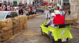 La Feria de Movilidad Sostenible de Palencia reúne la I carrera de 'Autos Locos' en la comarca