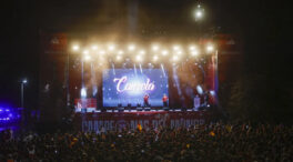 Camela pone la guinda a las fiestas de Salamanca con un concierto en la Plaza Mayor