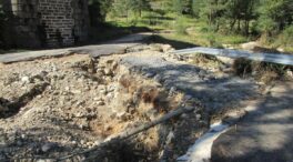 La Diputación de Huesca cifra en un millón de euros los daños por la DANA en las carreteras