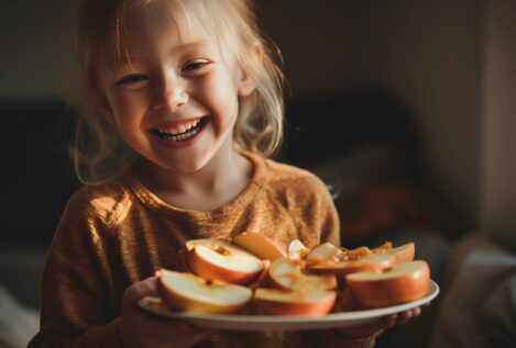 Los niños deben cenar entre las siete u ocho de la tarde, una nutricionista lo avisa