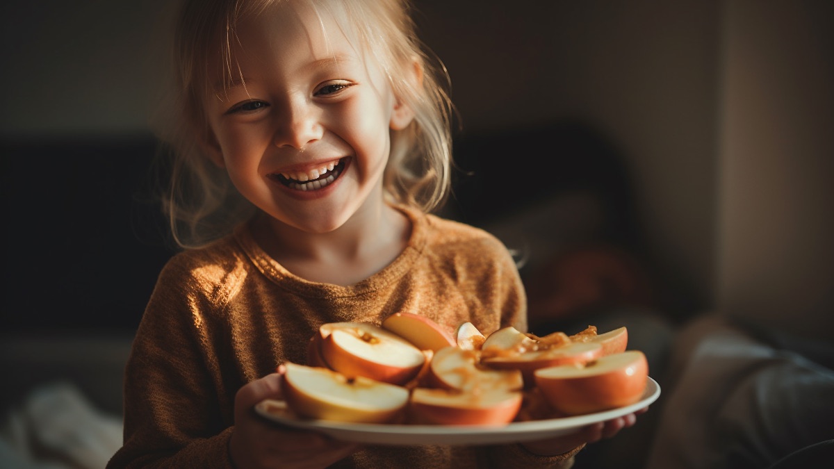 Los niños deben cenar entre las siete u ocho de la tarde, una nutricionista lo avisa