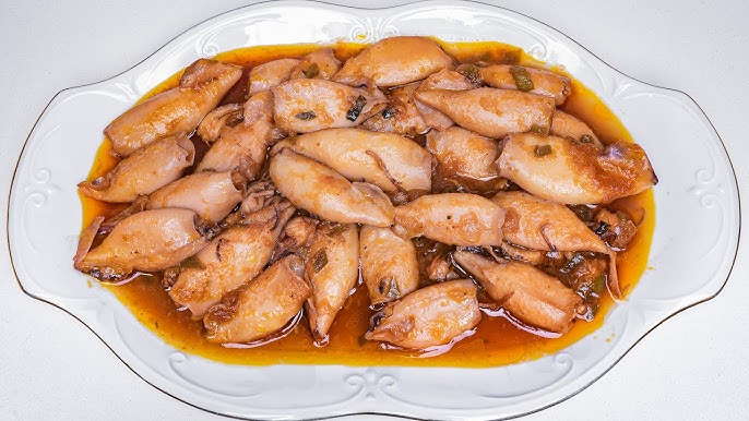 Calamares o chipirones encebollados. Cocinar más sencillo imposible YouTube