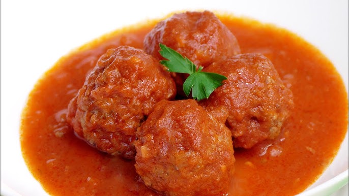 Albóndigas con tomate. 
¡Que Viva La Cocina! Unsplash