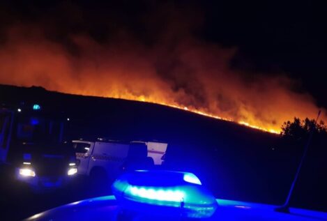 Incendios en Galicia: estabilizado el de Palas de Rey (Lugo) y sigue activo uno en La Gudiña