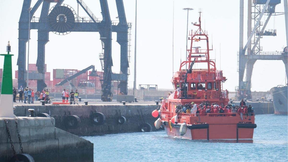 Salvamento Marítimo rescata tres pateras con 178 inmigrantes cerca de Fuerteventura