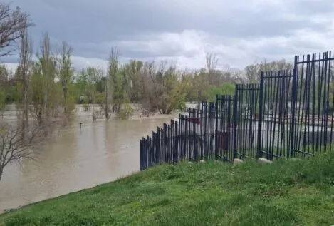 La Confederación Hidrográfica del Ebro alerta de crecidas en la cuenca del río por la DANA