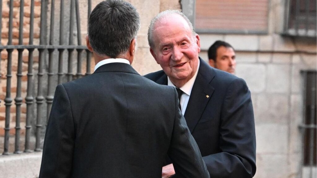 El rey emérito Juan Carlos I.