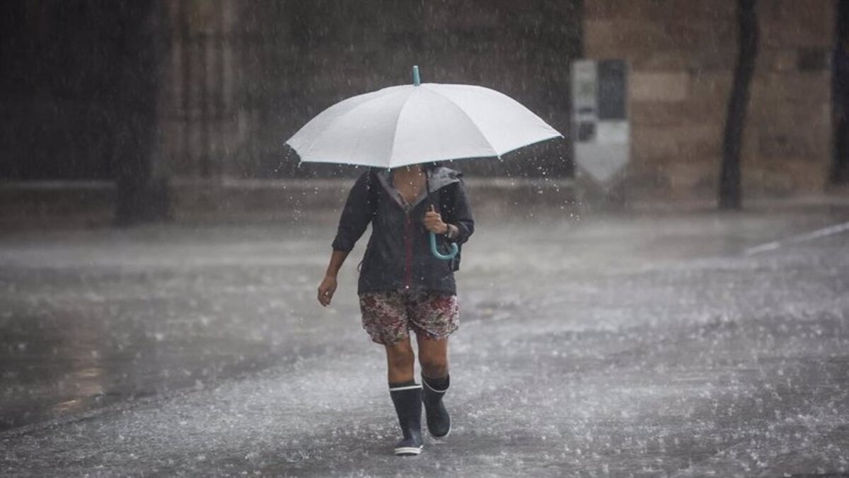 Aviso de la AEMET: llegada de chubascos y tormentas en toda la península