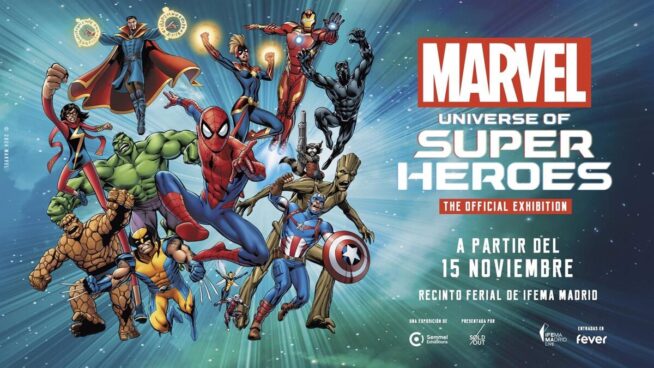 Madrid acogerá una exposición del universo Marvel el 15 de noviembre en Ifema