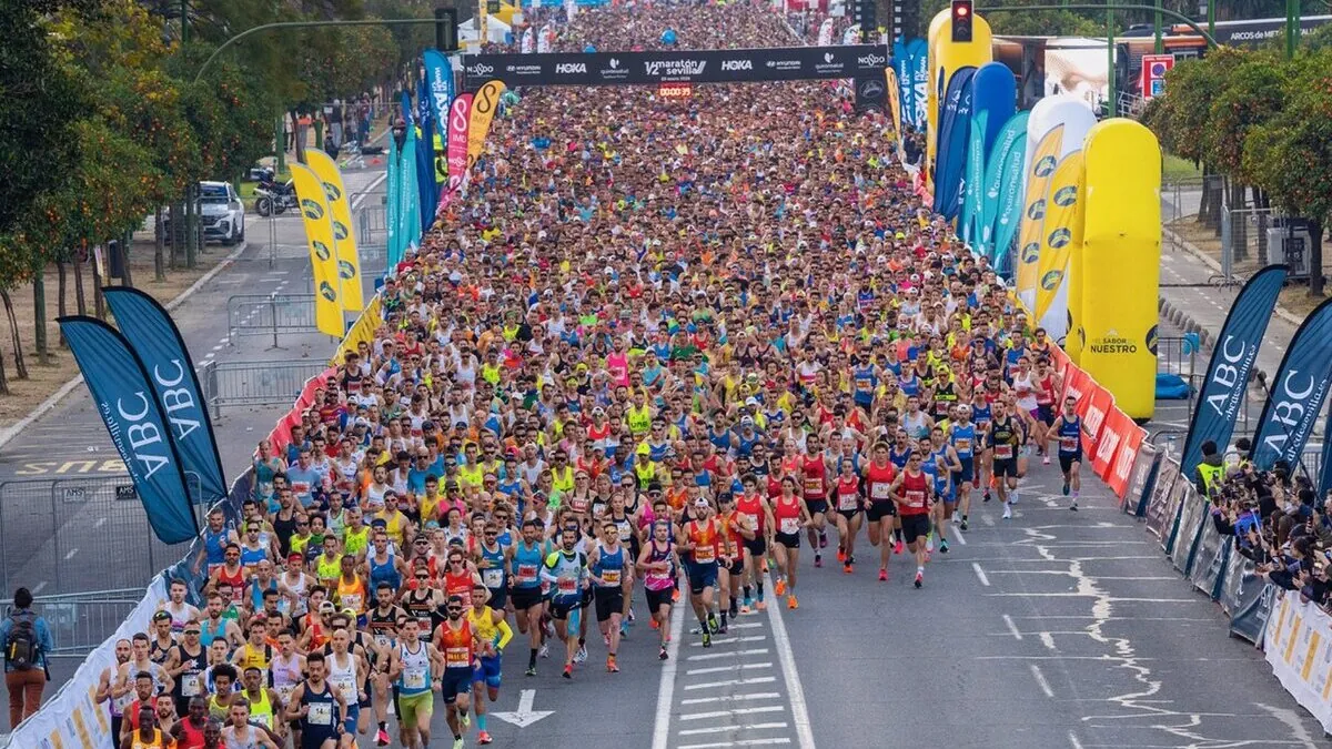 Un Medio Maratón de Sevilla 2025 de récord: agota sus dorsales cuatro meses antes