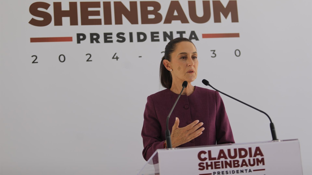 Sheinbaum dice que invitó a Sánchez y no al Rey porque no respondió a la carta de México