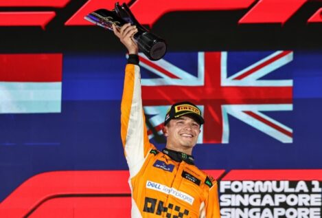 Norris domina el GP de Singapur y acorta distancias con Verstappen en el Mundial