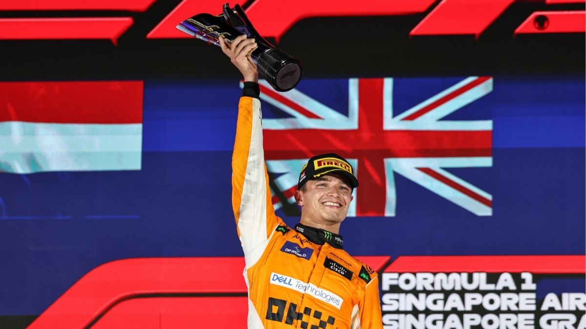 Norris domina el GP de Singapur y acorta distancias con Verstappen en el Mundial