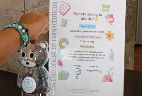 Farmacéuticos de Albacete lanzan una campaña con Afanion contra el cáncer infantil