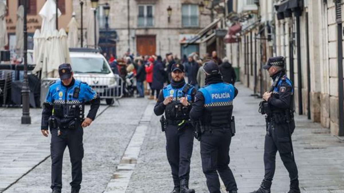 Detenidos dos hombres en Burgos por sendos delitos de robo y violencia de género