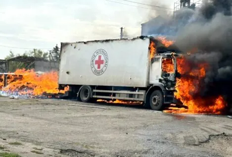 Mueren tres trabajadores de la Cruz Roja en un ataque ruso al este de Ucrania