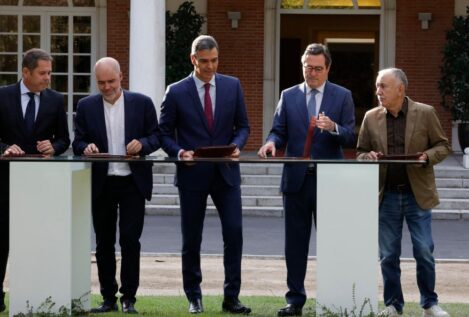 Pedro Sánchez sella un nuevo acuerdo en materia de pensiones con patronal y sindicatos