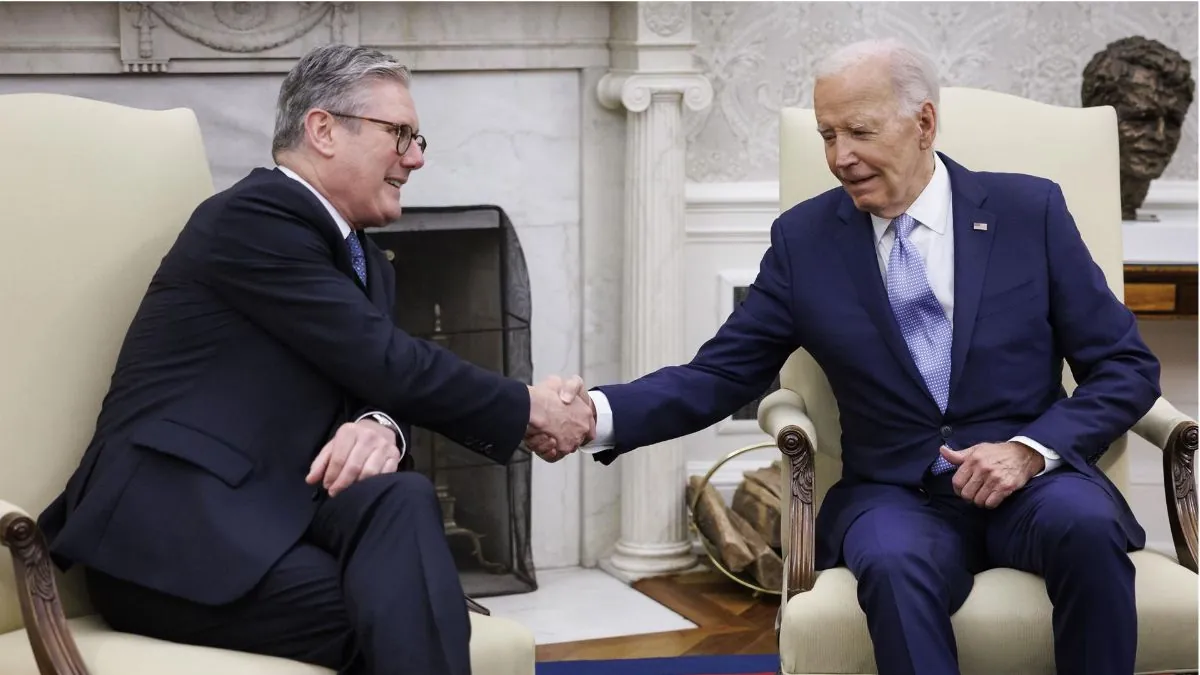 Starmer y Biden llegan a una «posición fuerte» sobre Ucrania tras sus conversaciones