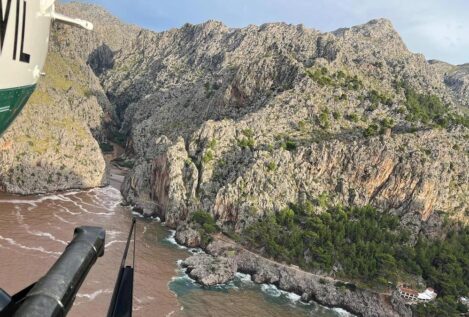 Una excursionista muerta y otro desaparecido por las lluvias en el Torrente de Pareis (Mallorca)