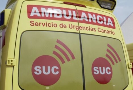 Un motorista resulta herido grave tras colisionar con un turismo en La Laguna (Tenerife)