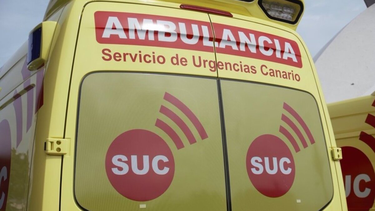 Muere un conductor al salirse de la vía y volcar su vehículo en Tuineje (Fuerteventura)