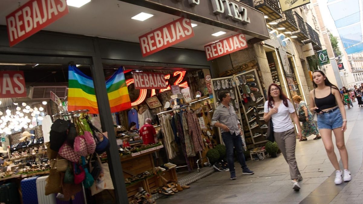 Las ventas del comercio minorista suben un 3,2% en agosto y encadenan dos meses al alza