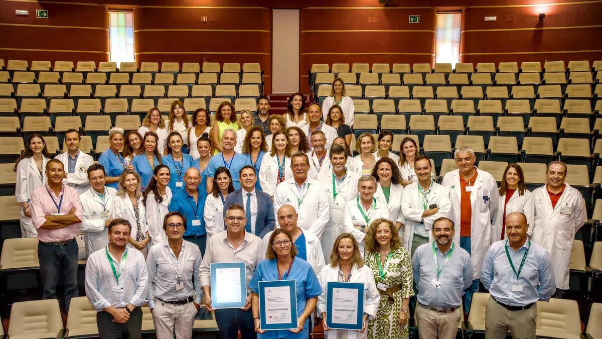 El Hospital Virgen del Rocío de Sevilla logra tres certificaciones de la Agencia de Calidad