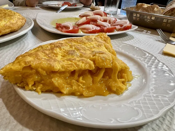 Tortilla de patata de Casa Miranda. Daniel Torrejón 