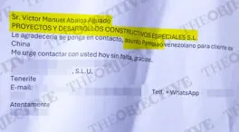 Un empresario envió a casa de Ábalos un aviso para su hijo mayor: «Urge: petróleo venezolano»