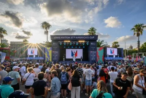 El Race Village de la Louis Vuitton 37ª America’s Cup, encuentro para extranjeros y visitantes