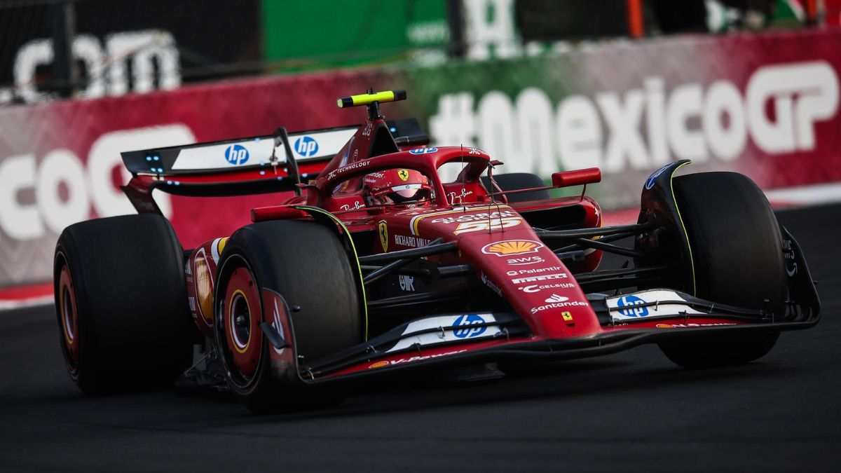 Carlos Sainz vuela y consigue la pole en el Gran Premio de México