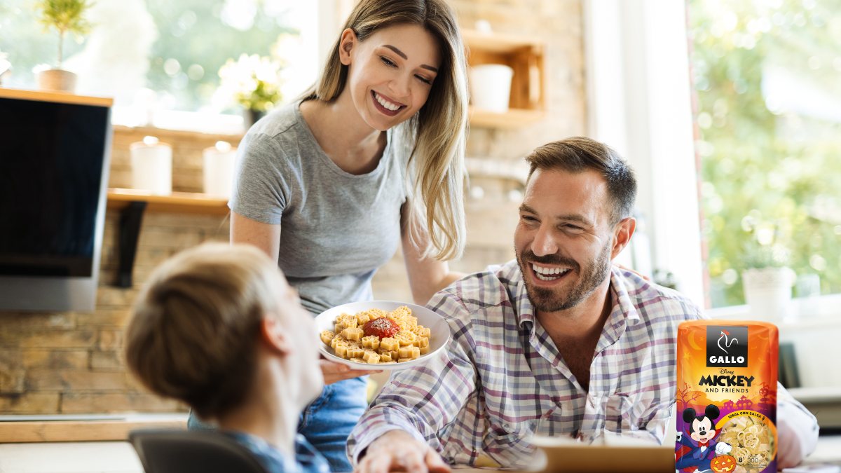 Gallo lanza al mercado una edición de pasta infantil, en colaboración con Disney