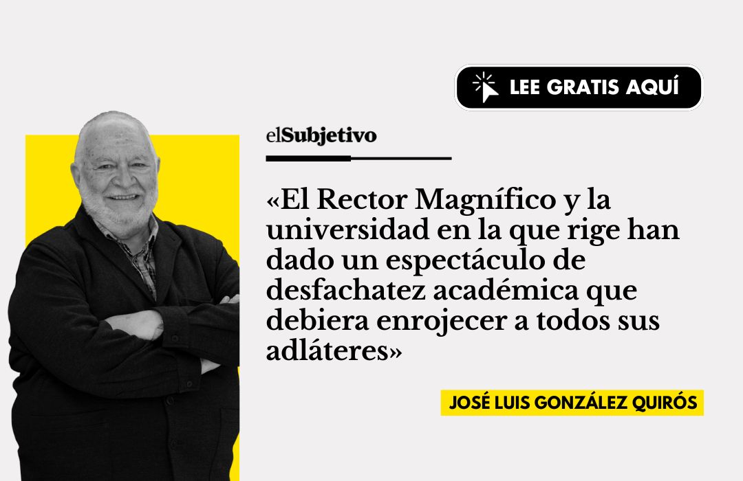 Lo de la Complutense, por José Luis González Quirós