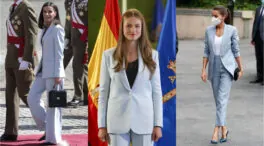 Todas las veces en las que la reina Letizia también llevó un traje azul y fue su mejor aliado