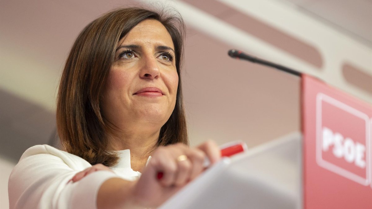 La portavoz del PSOE afirma que «le cuesta creer» que Aldama estuviera en Ferraz