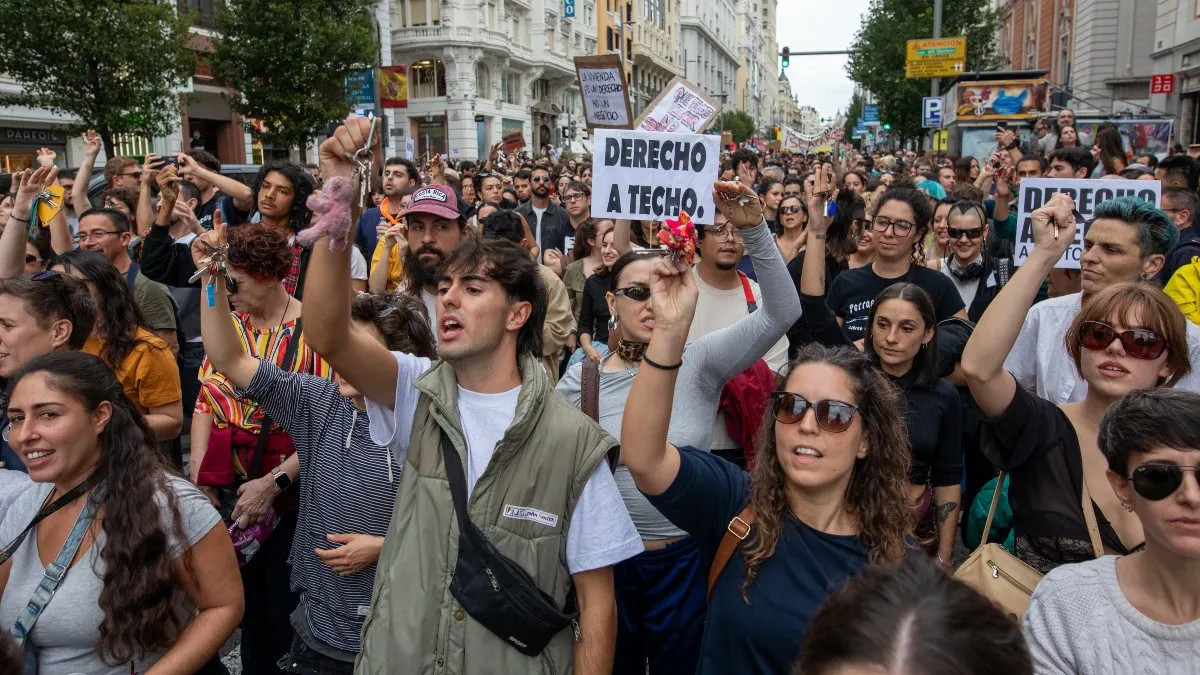 Lucha abierta entre Sumar y Podemos para lograr el apoyo del sindicato de inquilinos