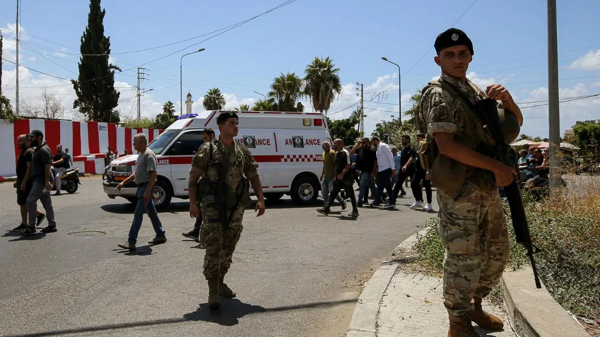  El Ejército del Líbano responde por primera vez a los ataques de Israel