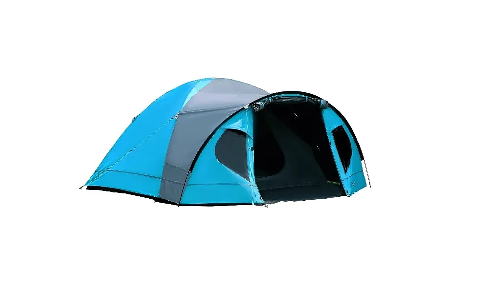 Tienda de acampada impermeable con toldo PORTAL