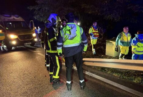 Muere un motorista de 50 años en un accidente en la M-505 en San Lorenzo de El Escorial