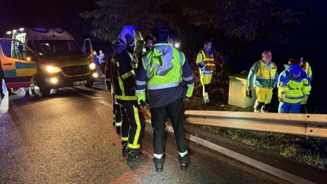 Muere un motorista de 50 años en un accidente en la M-505 en San Lorenzo de El Escorial